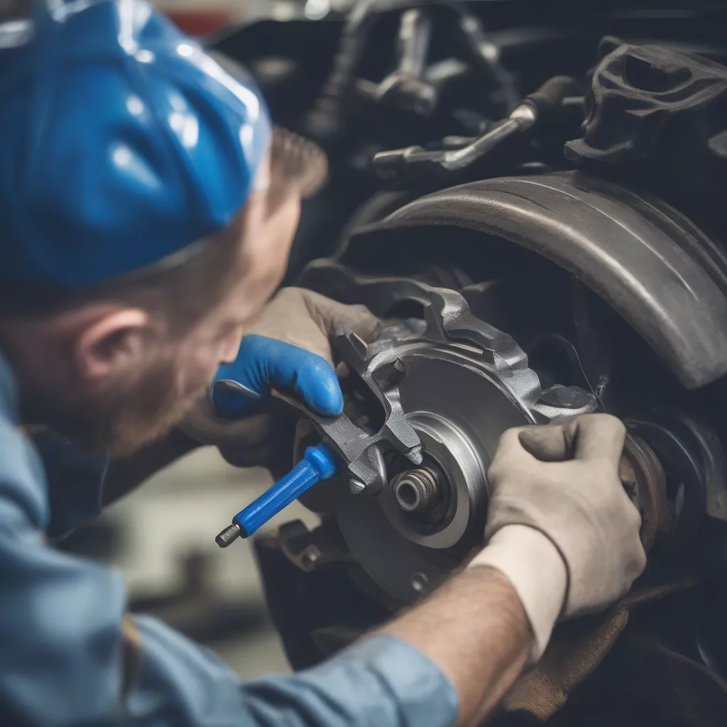 Truck Brake Caliper Maintenance