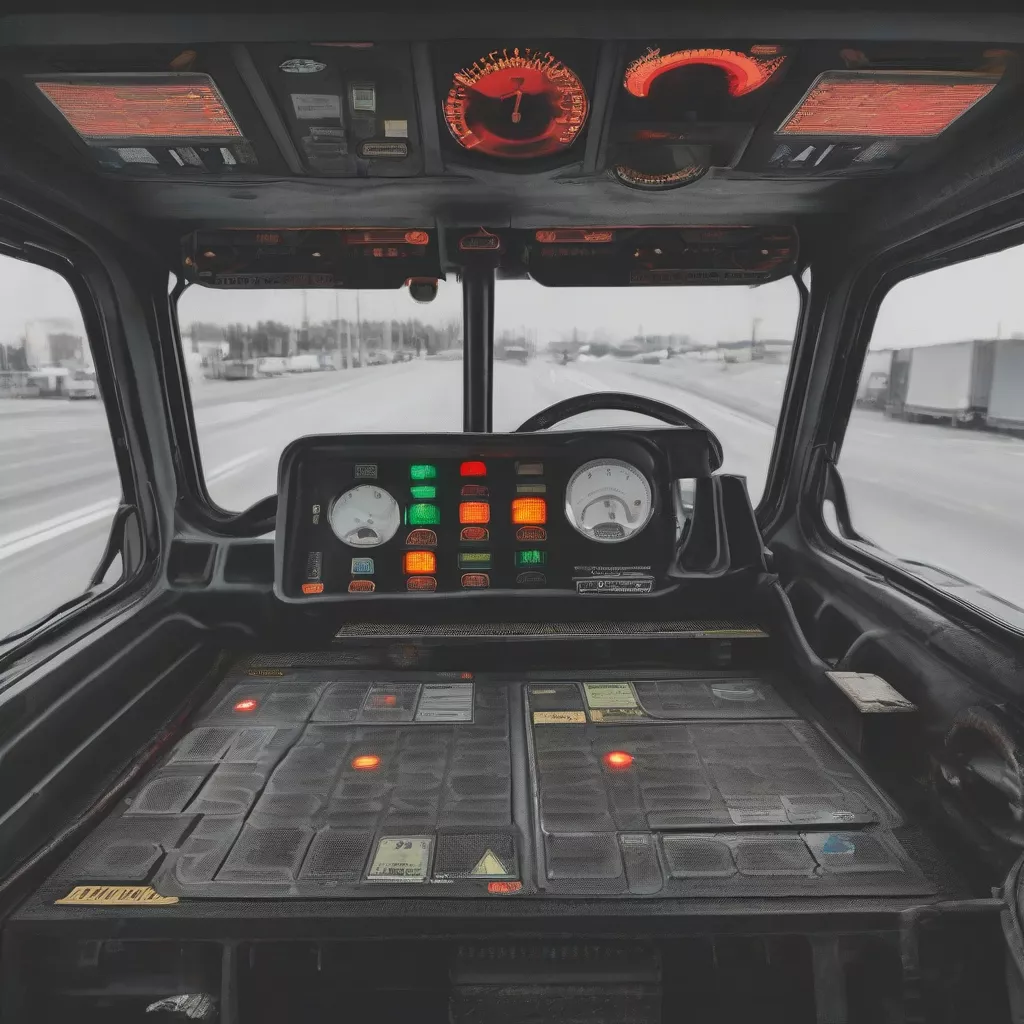 Giải Mã Bí Ẩn Các Đèn Báo Trên Taplo Xe Tải: Cẩm Nang Từ A-Z Cho Tài Xế