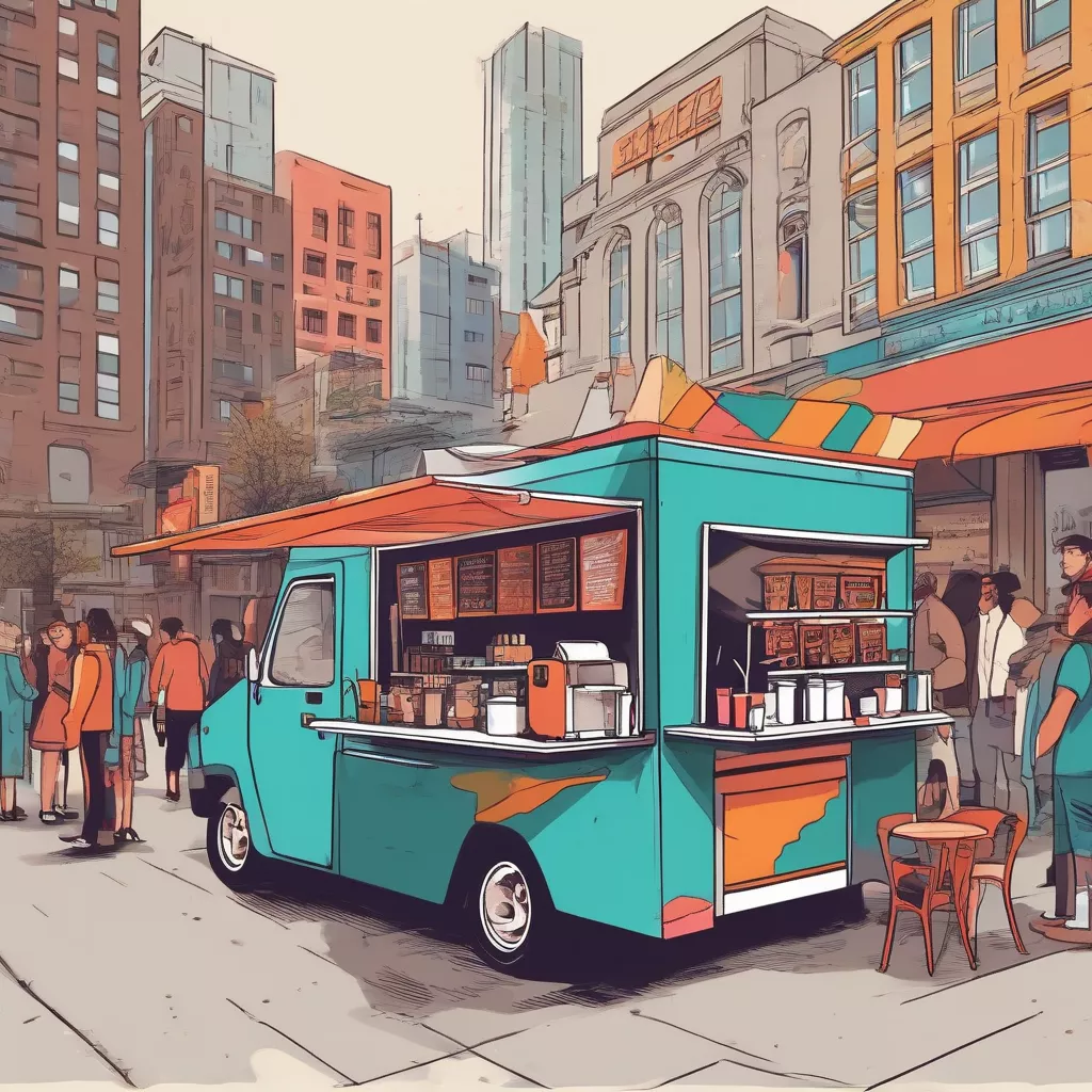 Xe tải bán hàng lưu động: Lăn bánh kinh doanh, thu lời như nước!