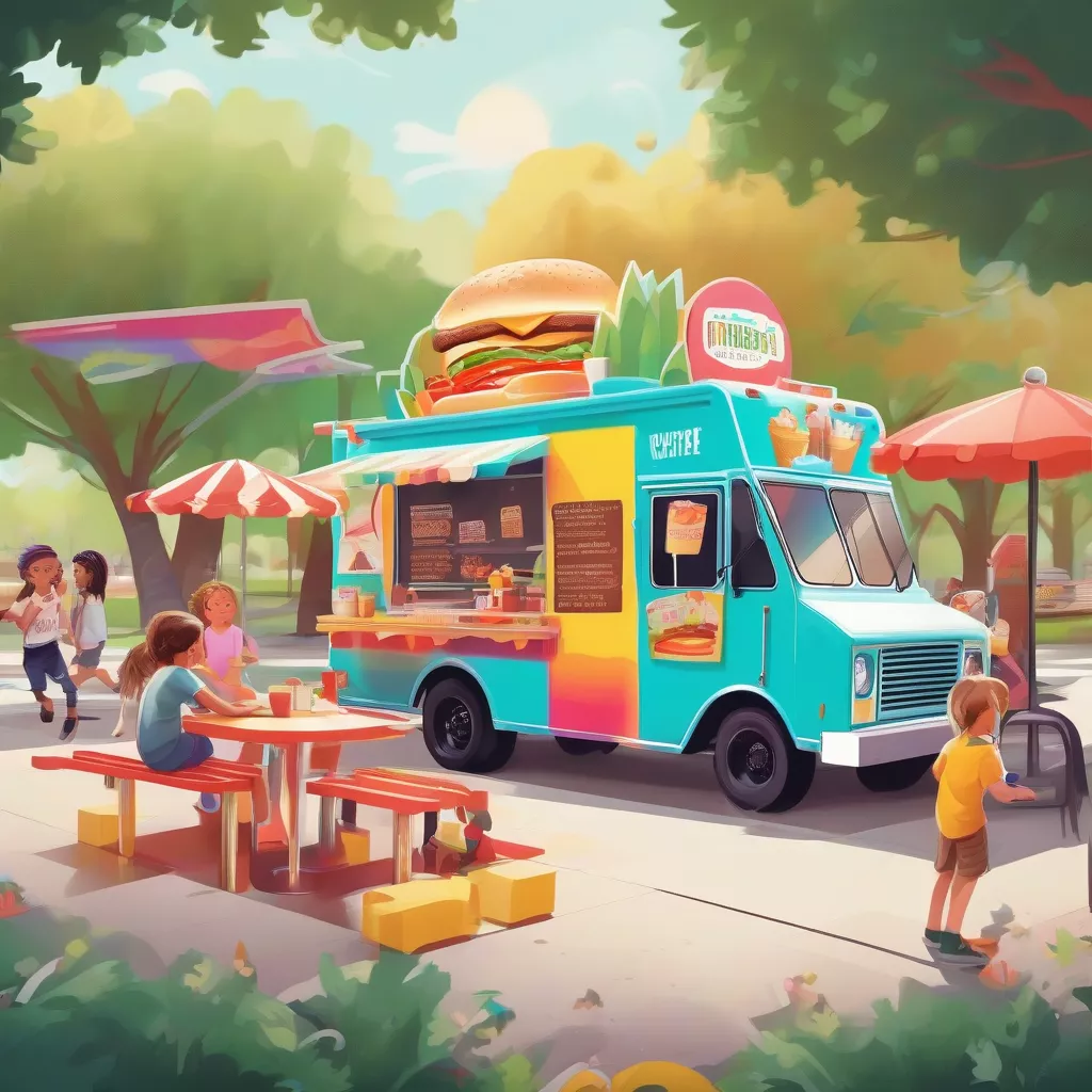 Xe tải bán đồ ăn nhanh lưu động