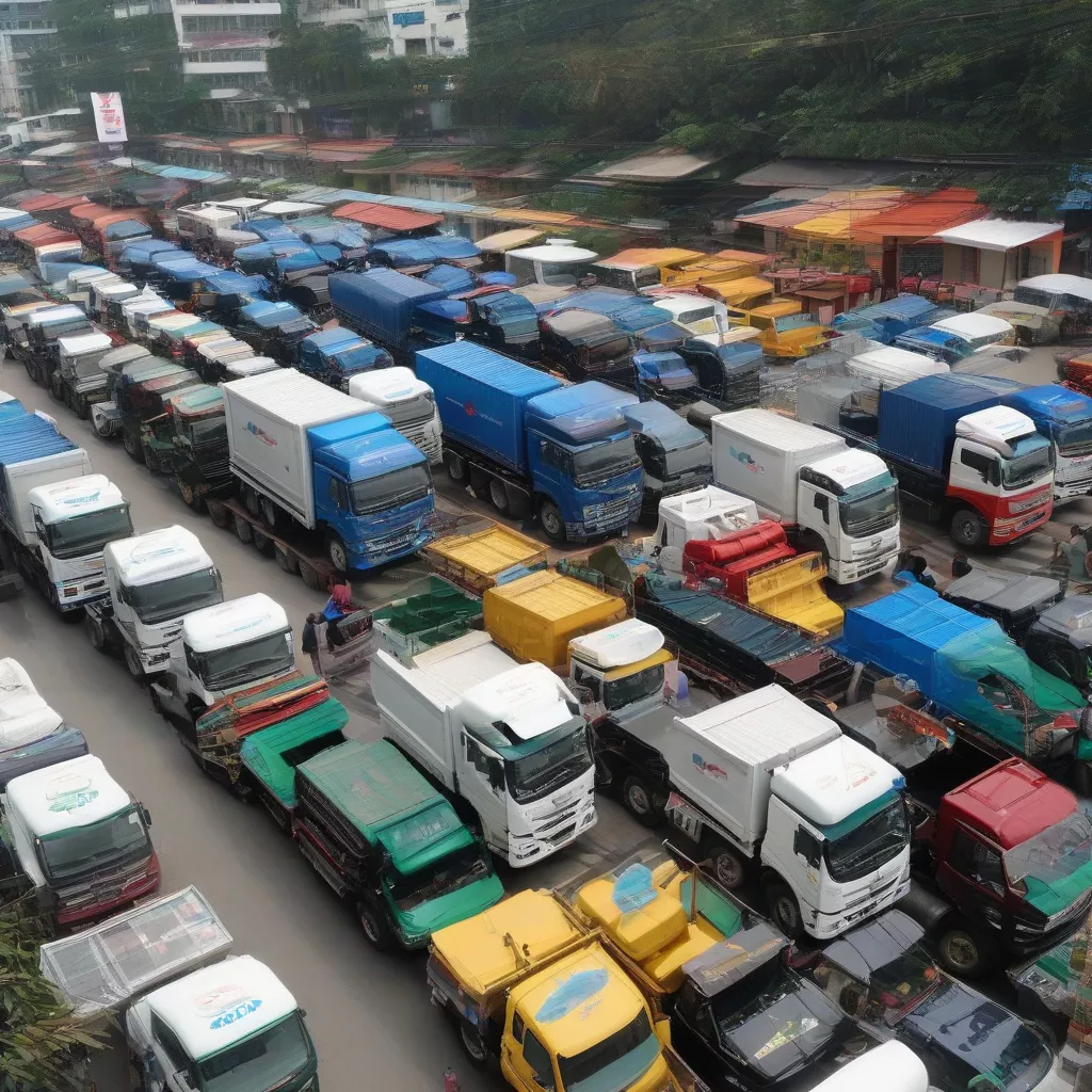 Showroom xe tải Hà Nội