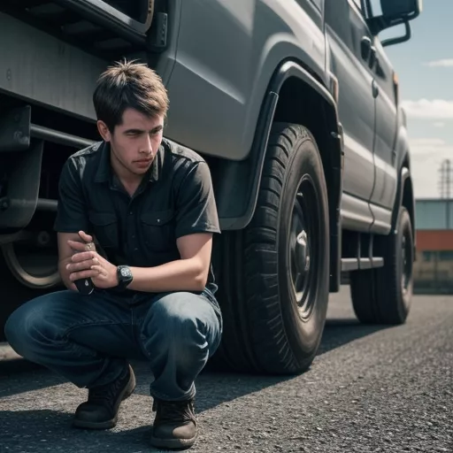 ABS system on a truck