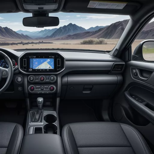 Nội thất Toyota Hilux 2018