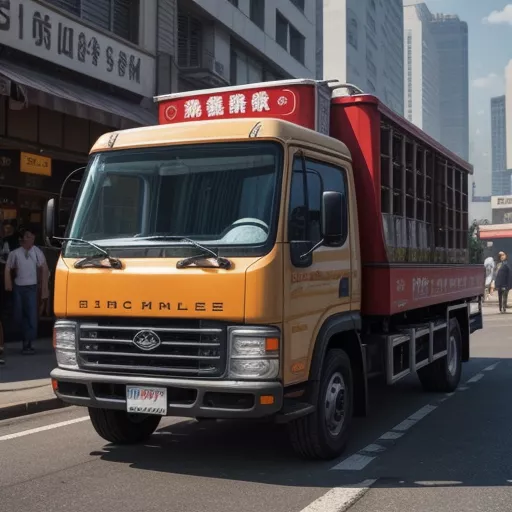 Camião Changan plataforma de venda ambulante 740kg