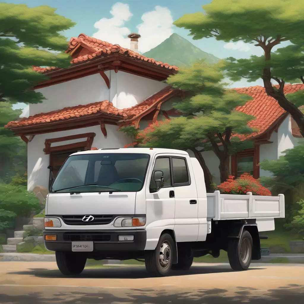 Camion Hyundai sous l'angle du Feng Shui