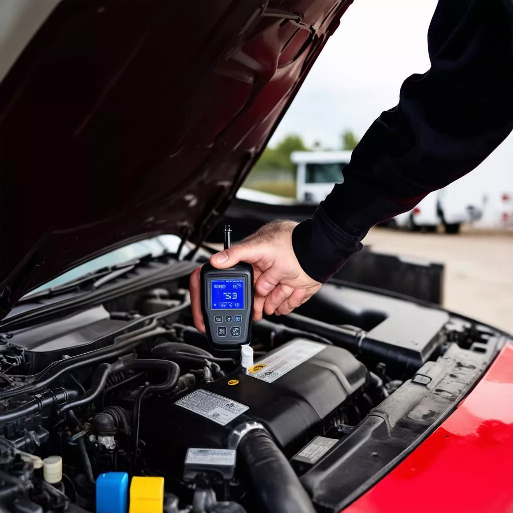 Applying Nguyen Khac Trai's techniques to a truck engine inspection