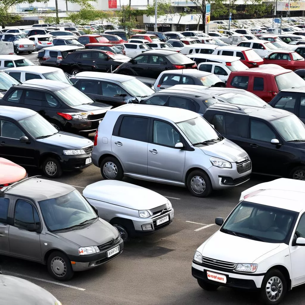 Bãi đỗ xe ô tô