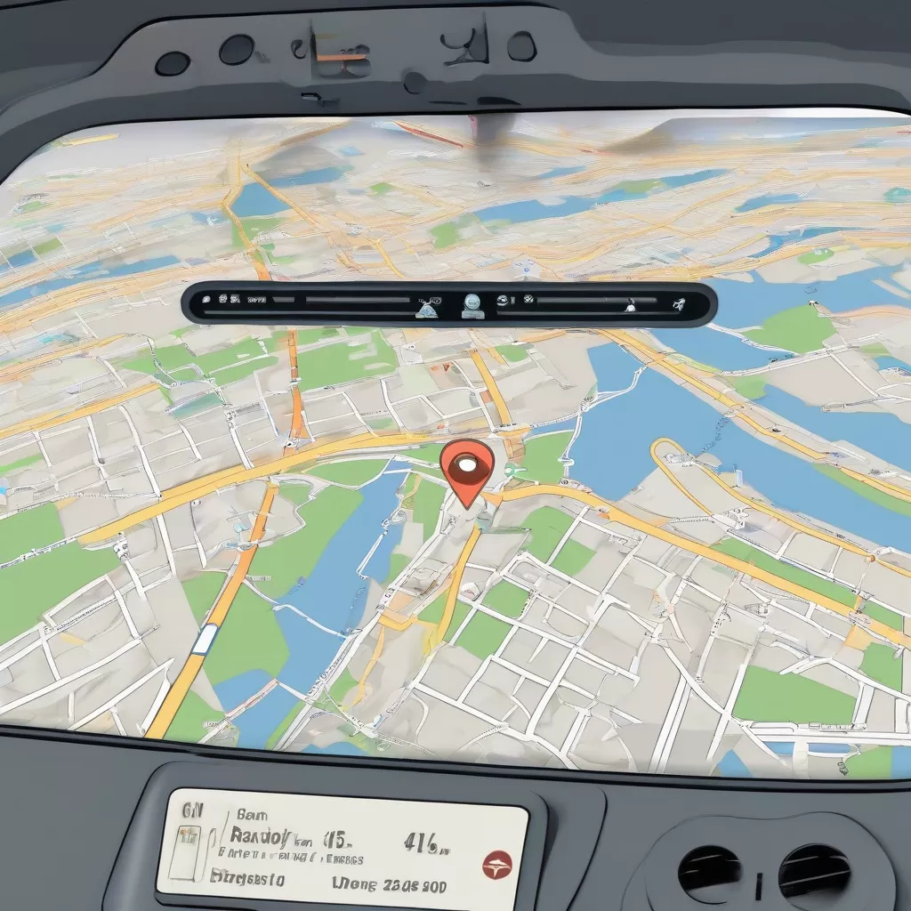 Bản Đồ Điều Hướng Trên Ô Tô