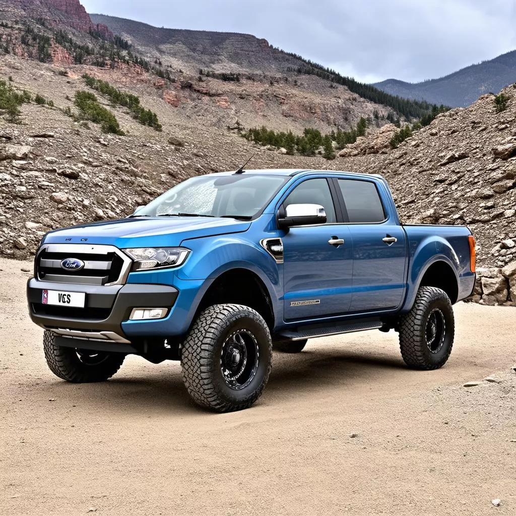 Ford Ranger - Dáng Xe Bán Tải