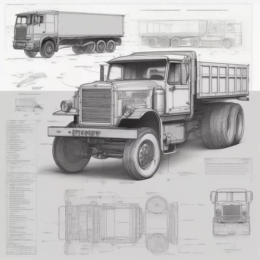 Disegni tecnici autocarri: dalla progettazione alla realtà
