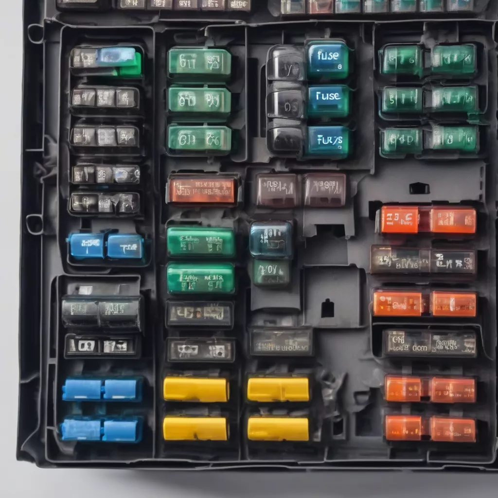 Giải Mã Bí Ẩn: Các Ký Hiệu Trên Bảng Cầu Chì Ô Tô