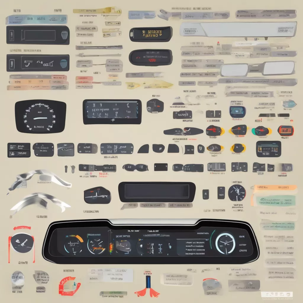 Cruscotto di un'auto