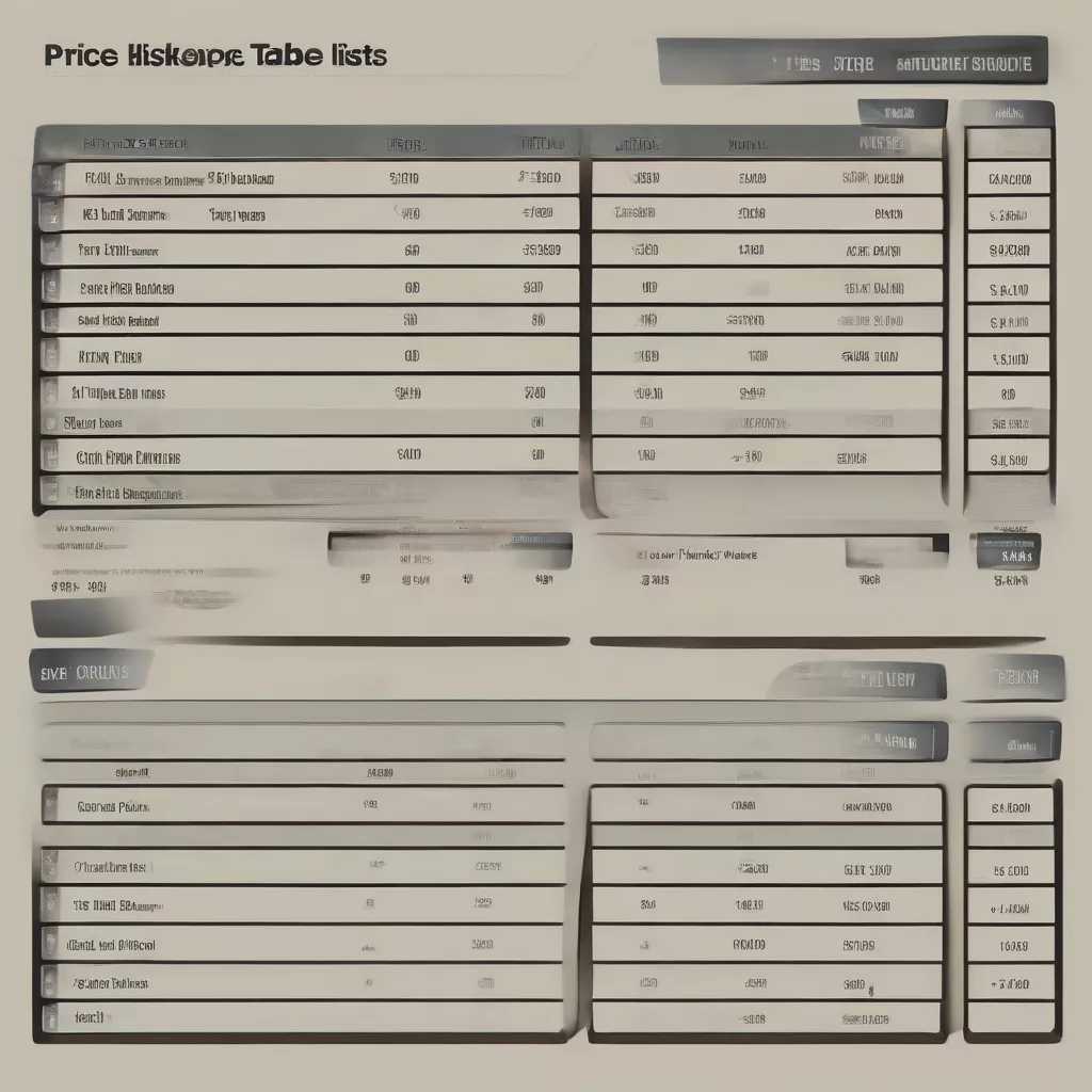 Bảng giá xe tải