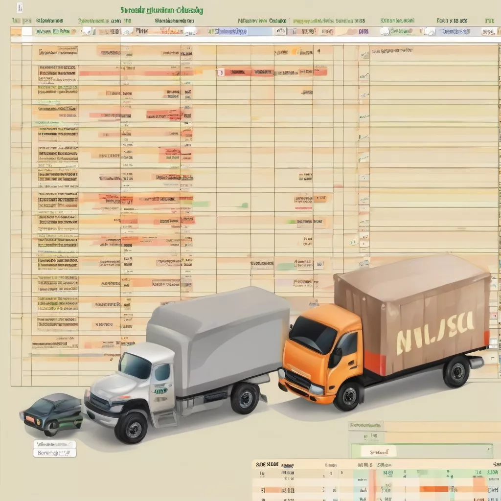 Bảng Kê Lịch Trình Xe Ô Tô: Bí Kíp Vàng Cho Doanh Nghiệp Vận Tải Hiệu Quả