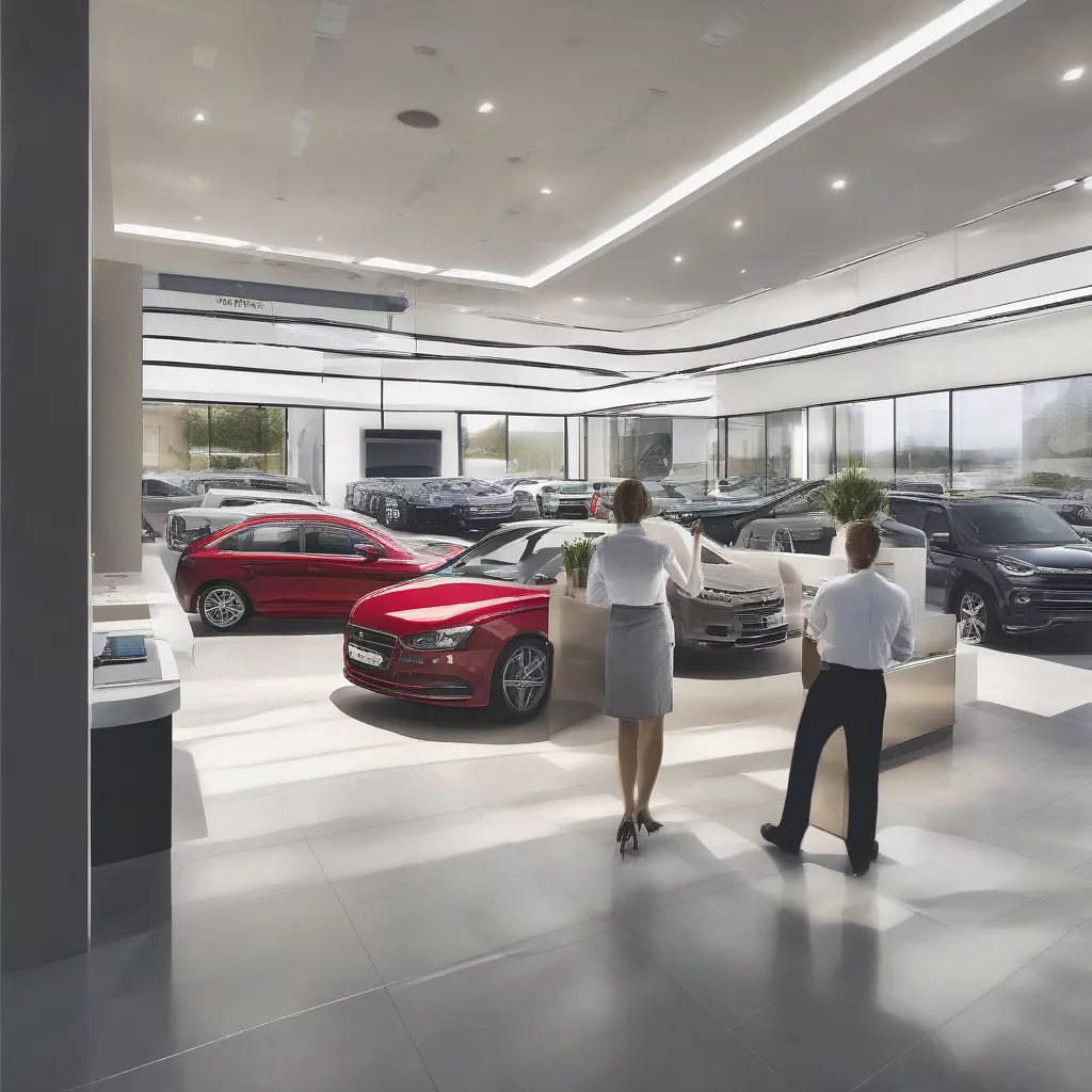 Car showroom receptionist salary chart