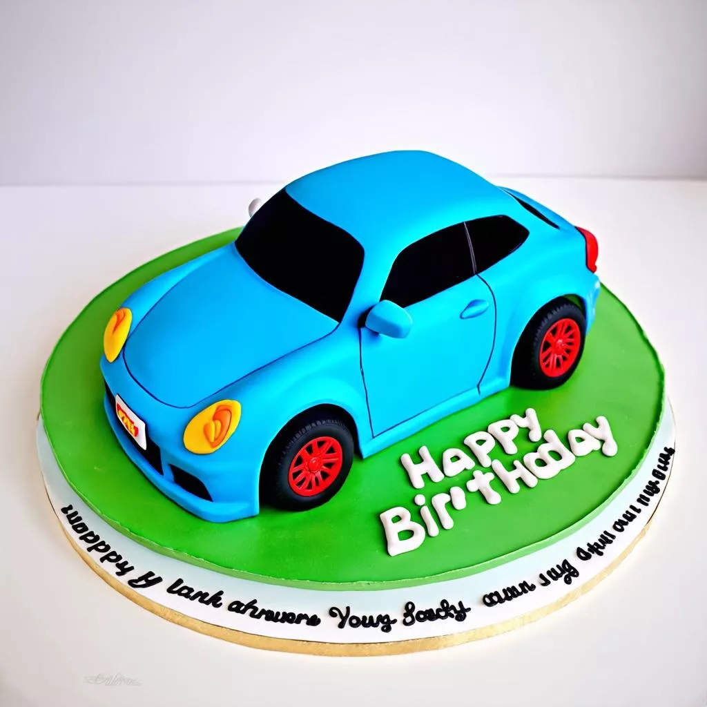 Autotorte für Jungen