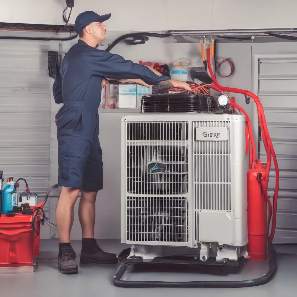 Bảo dưỡng điều hòa tại gara