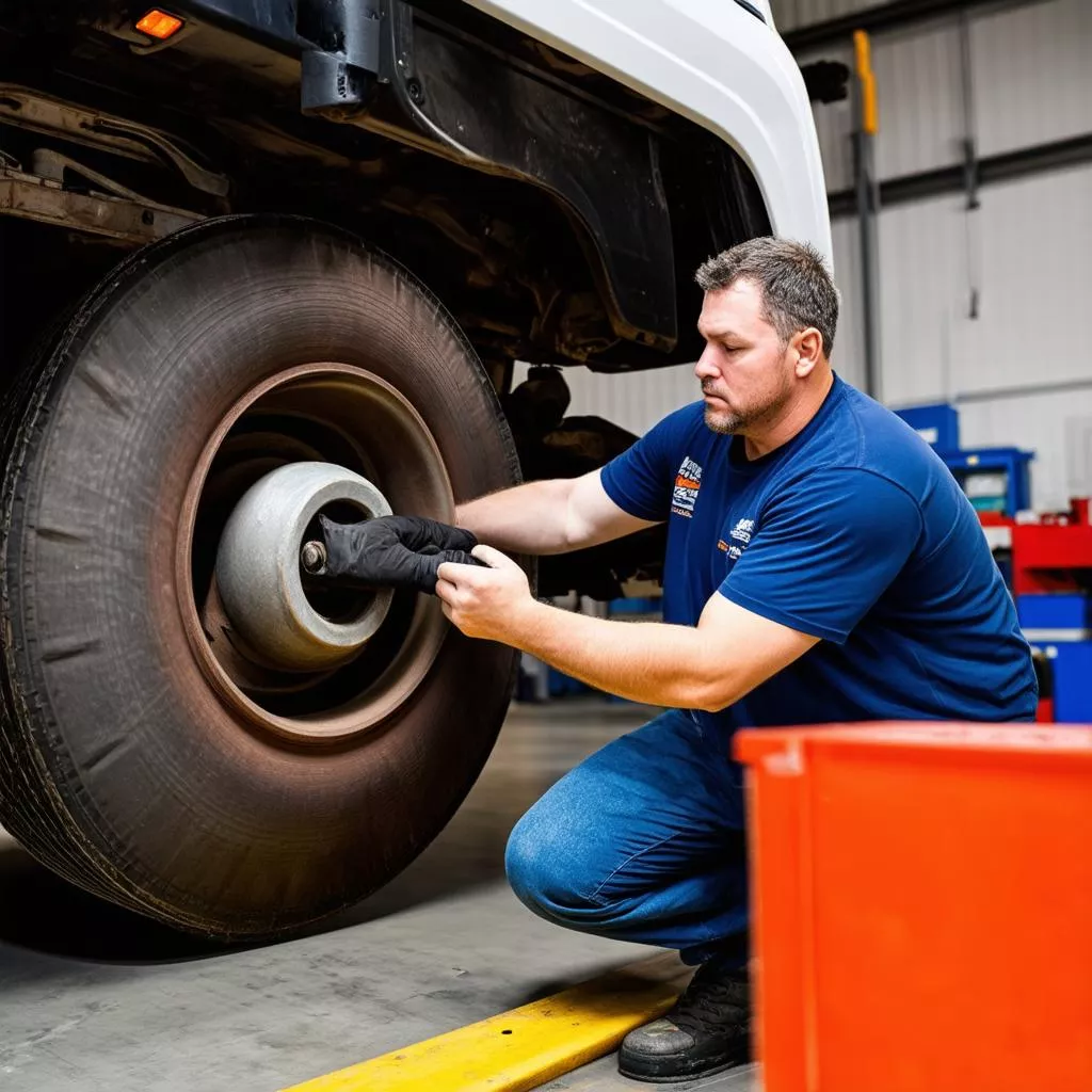 Bảo Dưỡng Trục Xe Tải