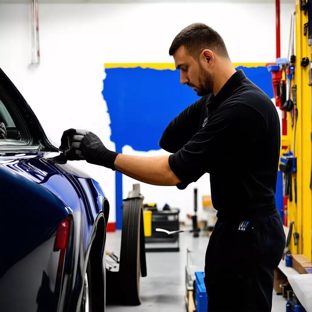 Bảo dưỡng và giữ gìn màu sơn xe