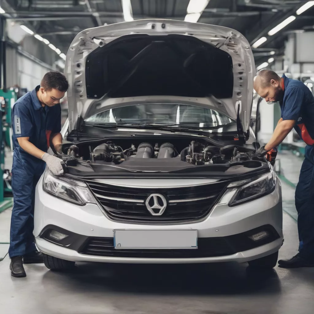 Bảo dưỡng xe ô tô 5 chỗ chạy dầu