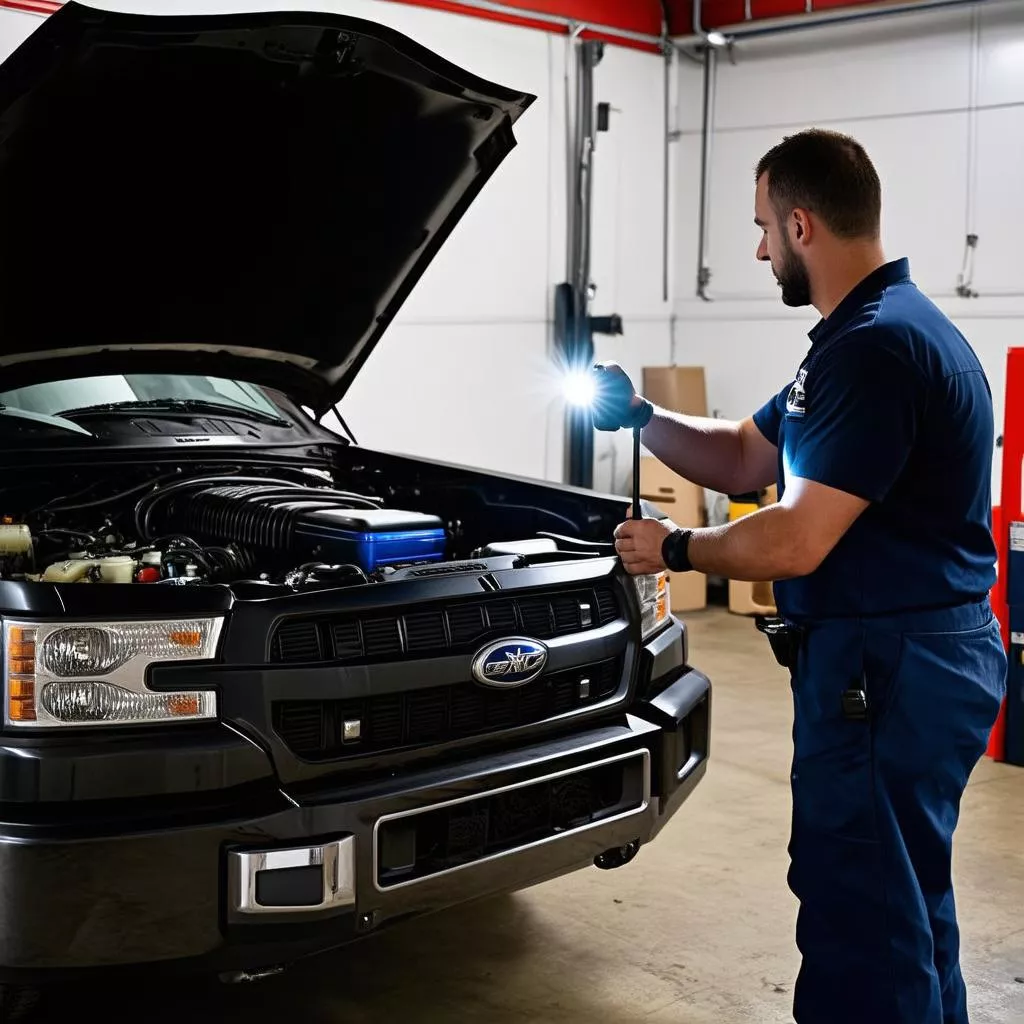 Bảo dưỡng xe tải