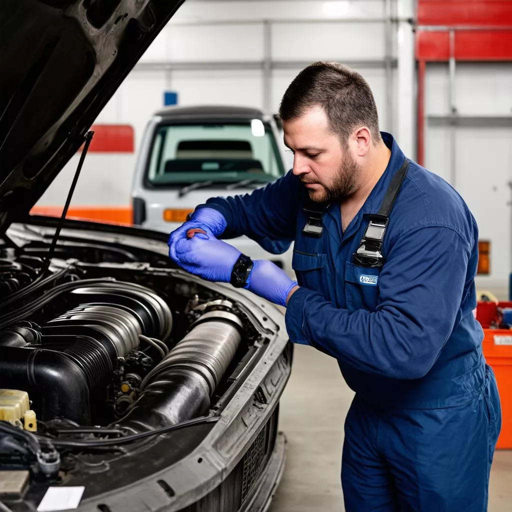 Bảo dưỡng xe tải