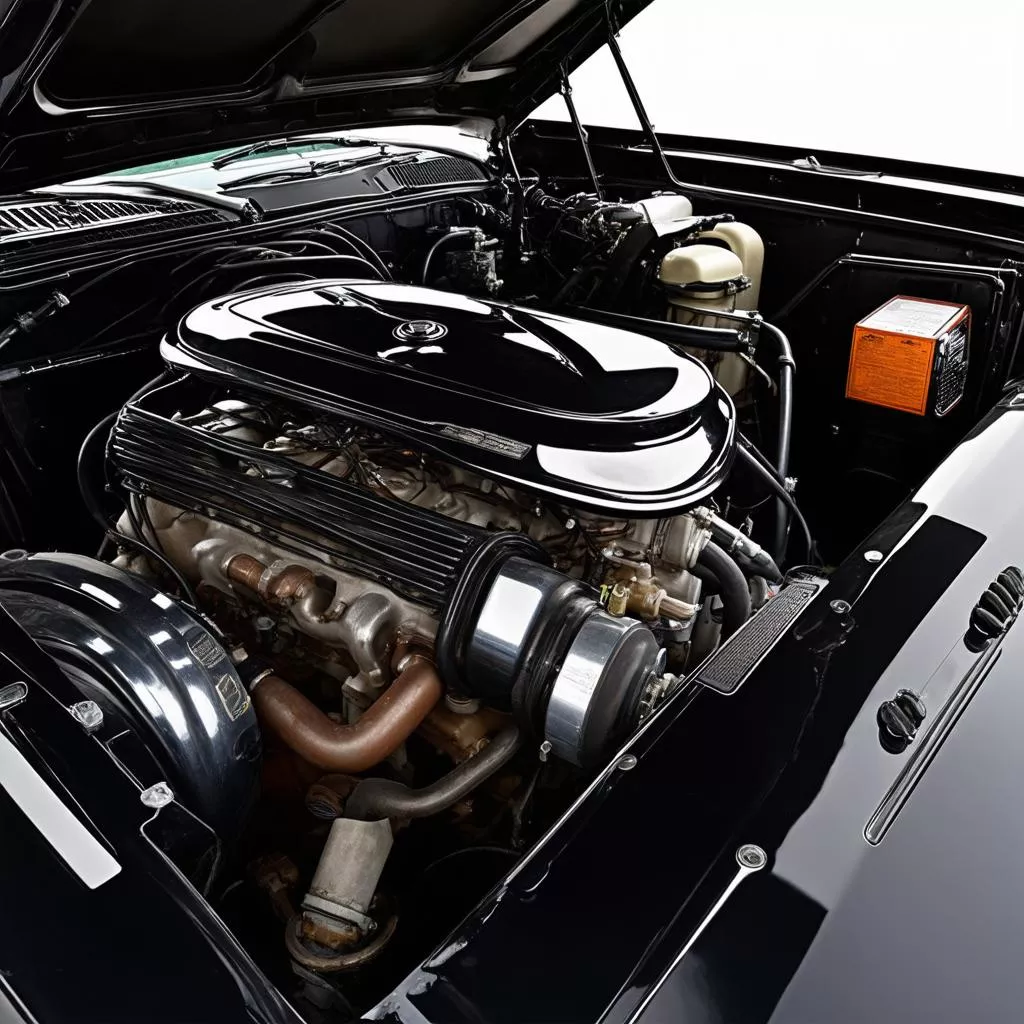 트럭 엔진 보호