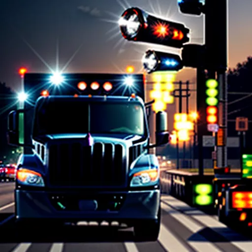 Quy Định Bật Đèn Xi Nhan Xe Tải -  "Né" Tai Nạn, "Vững" Vô Lăng