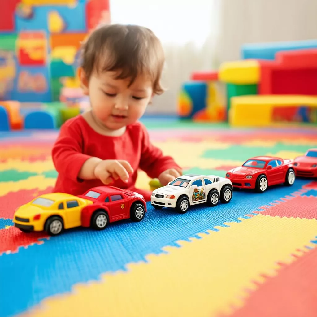 Giáo Án Xếp Ô Tô Nhà Trẻ: Khơi Nguồn Sáng Tạo Cho Bé Yêu