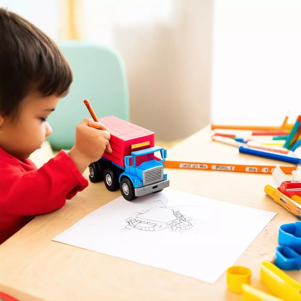 Drawing Trucks with Kids: Igniting Creativity & Fueling Passion