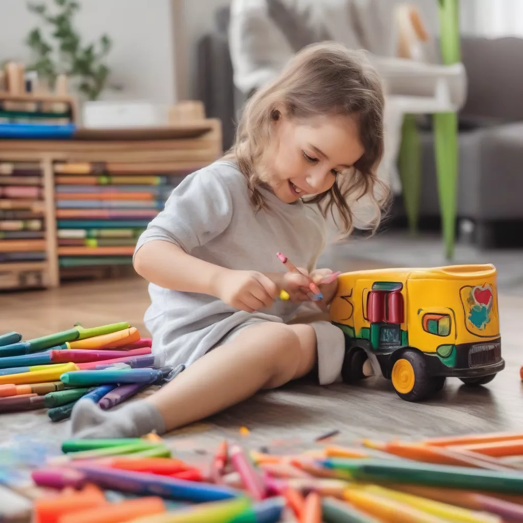 Bé Vẽ Ô Tô: Chắp Cánh Ước Mơ Cho Trẻ Thơ