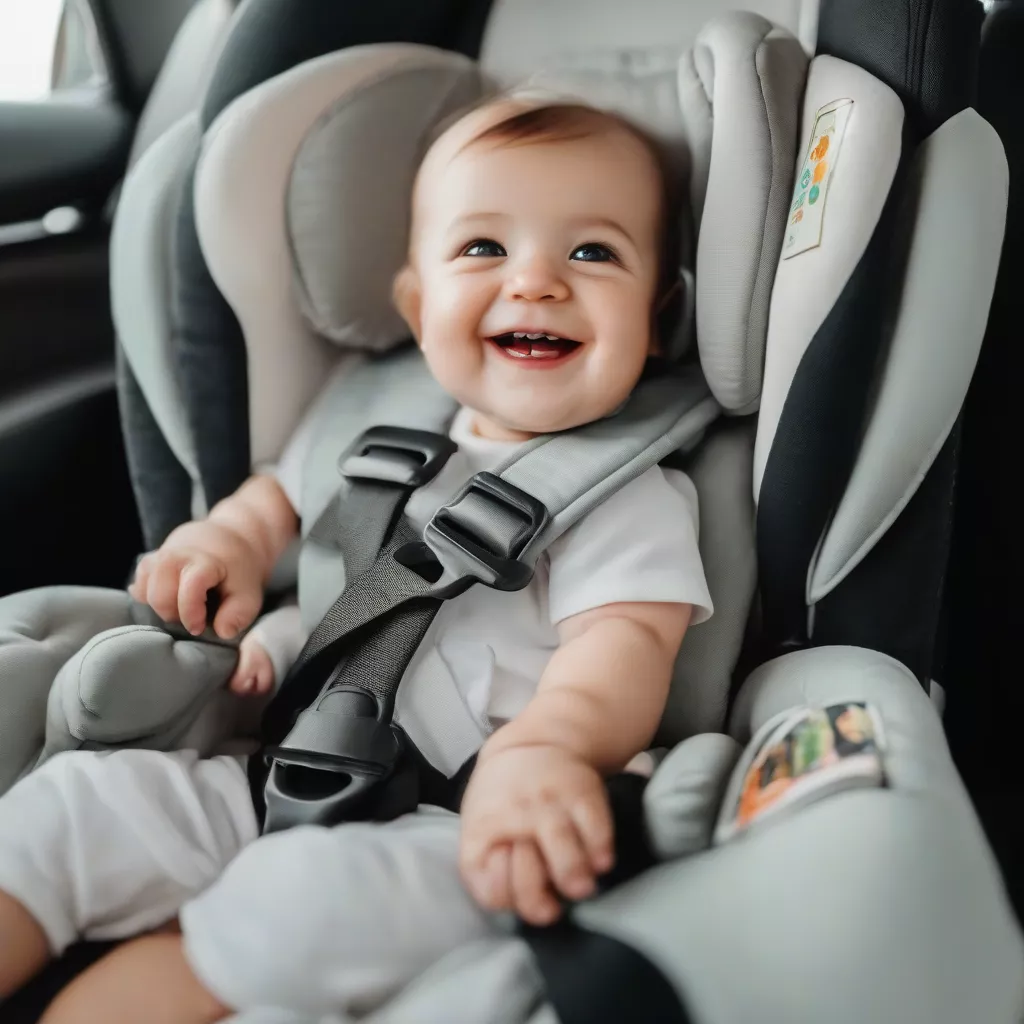 Child in a Car Seat
