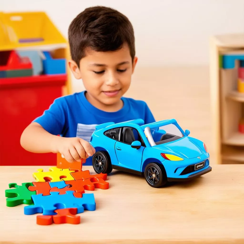 Trò chơi ghép hình ô tô: Lựa chọn hàng đầu cho bé yêu khám phá thế giới xe