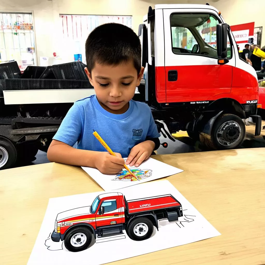 Tranh Ô Tô Cho Bé Tập Tô Màu: Khơi Dậy Niềm Đam Mê Xe Cộ Từ Nhỏ