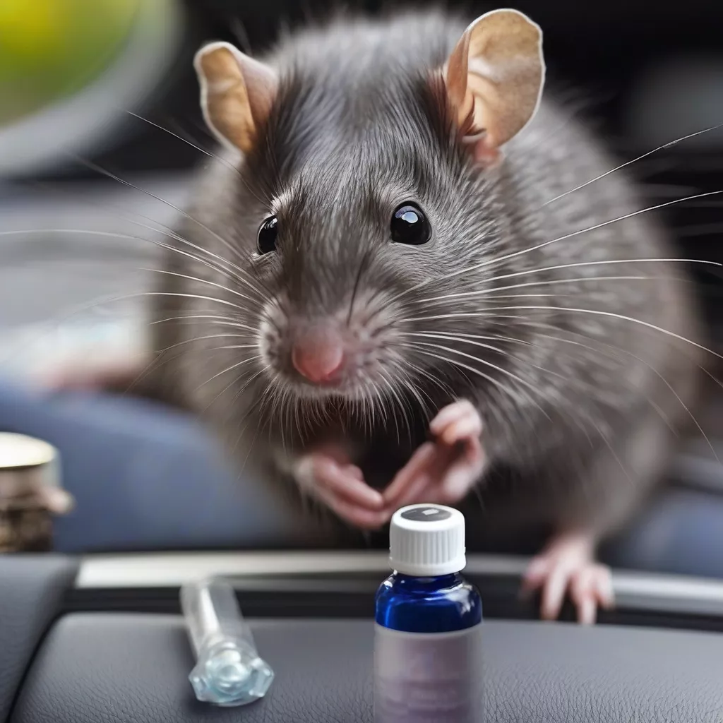 Bí kíp đuổi chuột khỏi ô tô