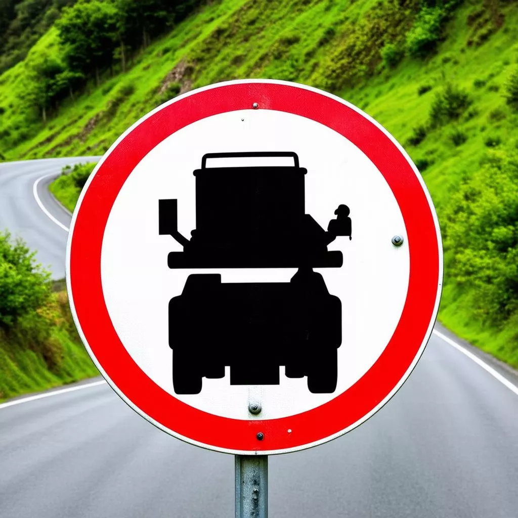 Hiểu rõ biển báo không cho phép ô tô con vượt: Lái xe an toàn, tránh bị phạt