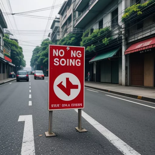 Segnale di divieto di fermata e sosta