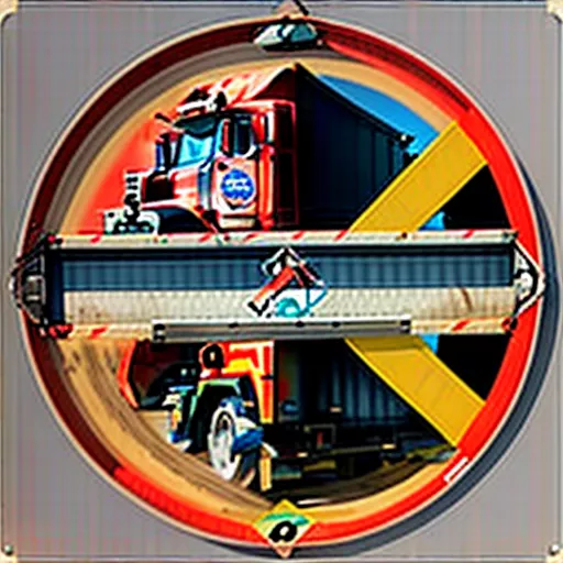 Biển Cấm Xe Ô Tô Tải, Máy Kéo