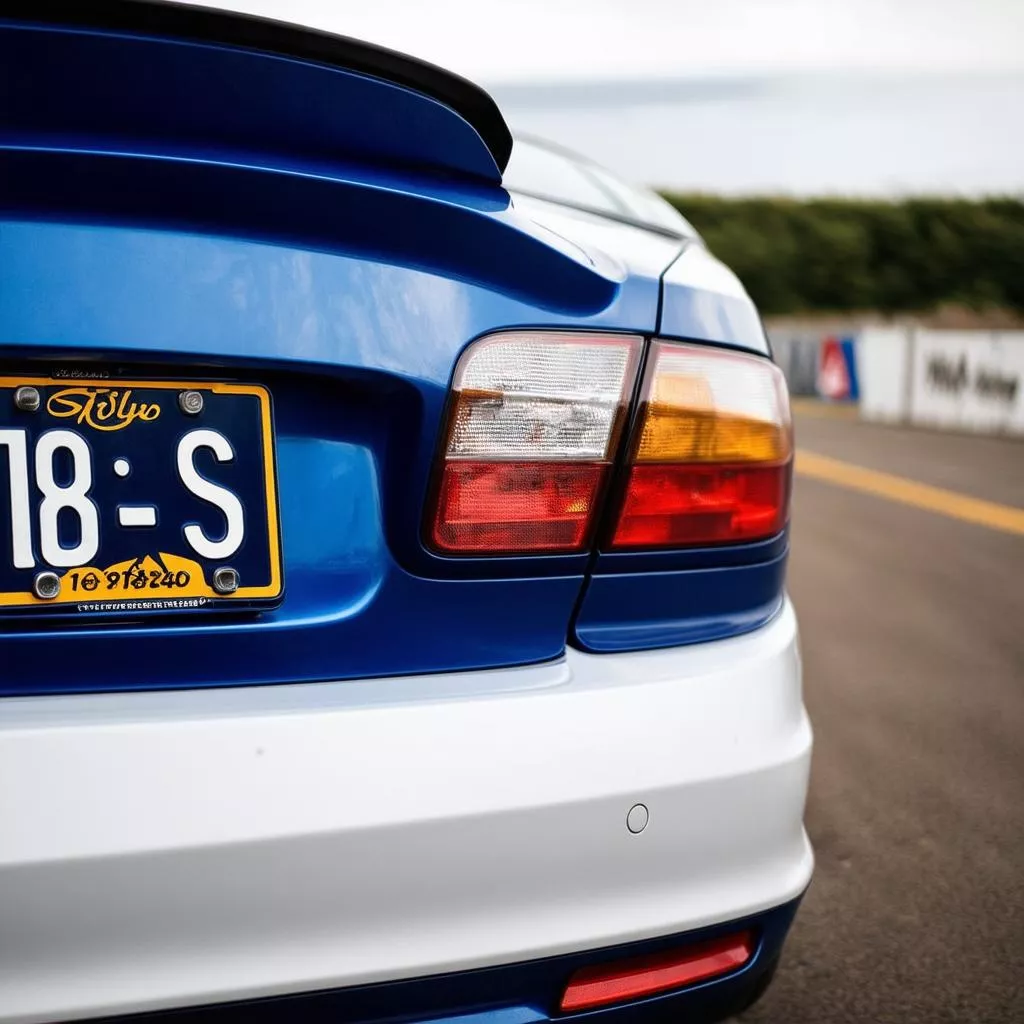 Lucky license plate examples