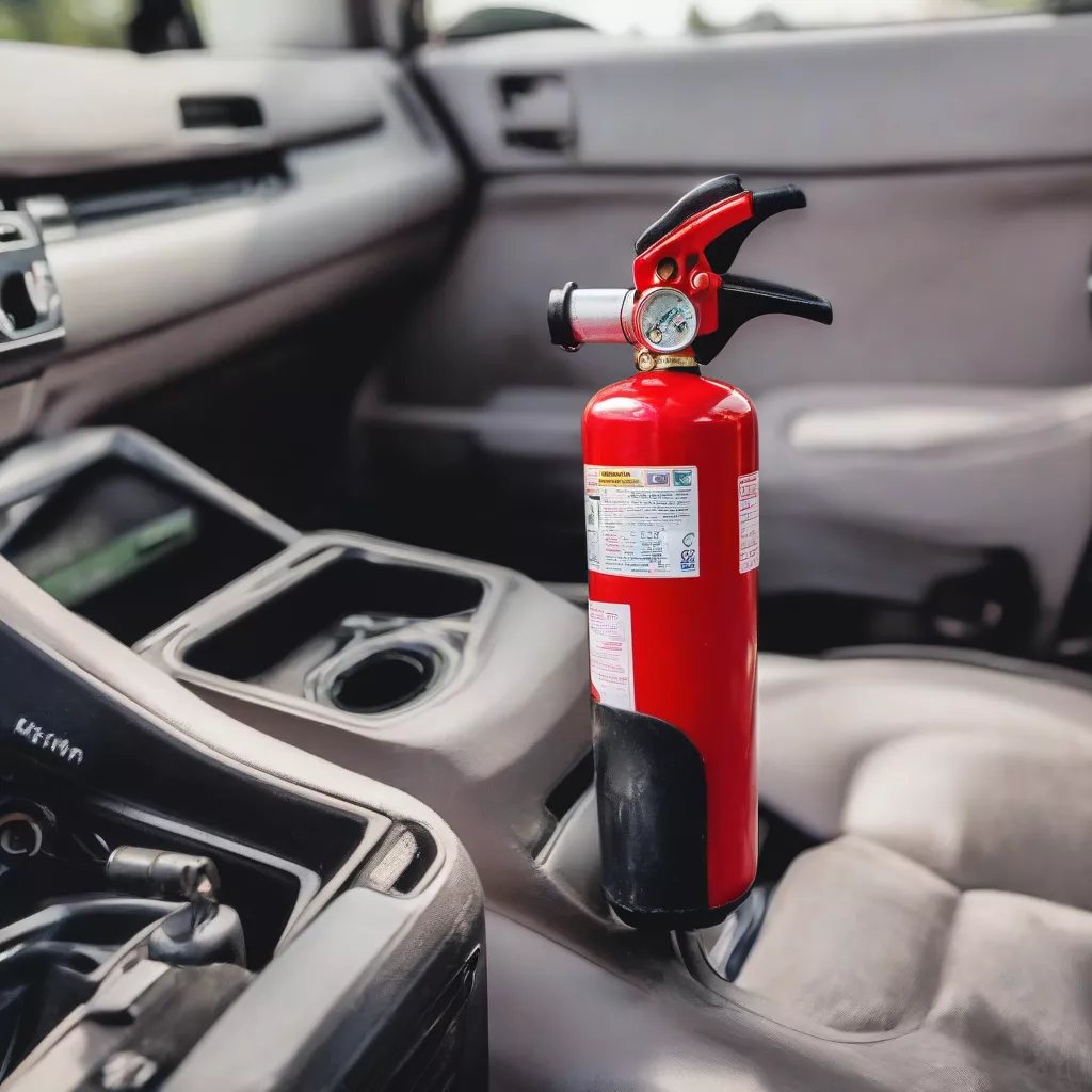 Extintor de Incêndio para Carro: Segurança Essencial em Viagens