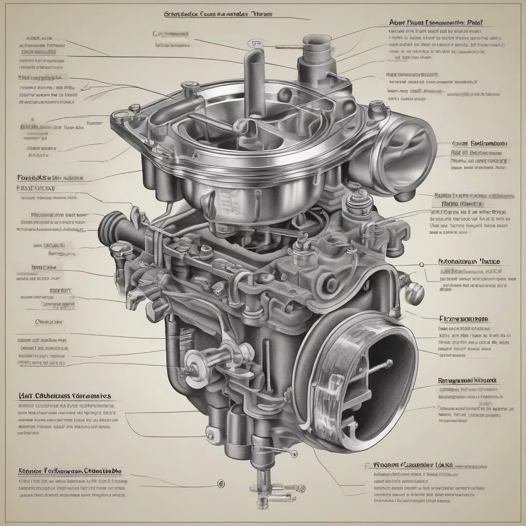Hiểu rõ cấu tạo bộ chế hòa khí xe ô tô - Bí mật đằng sau "lá phổi" của động cơ