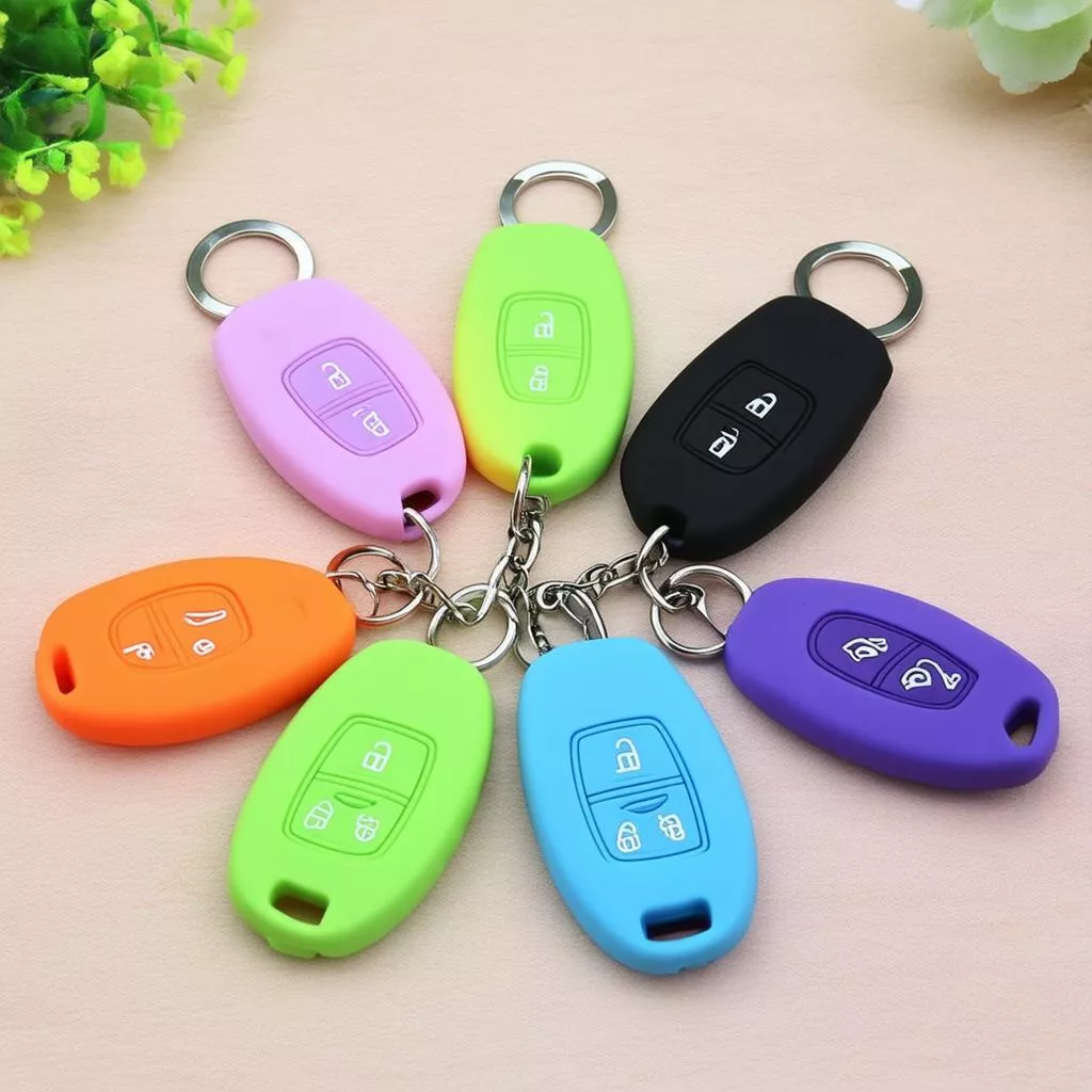 Bọc chìa khóa ô tô silicon