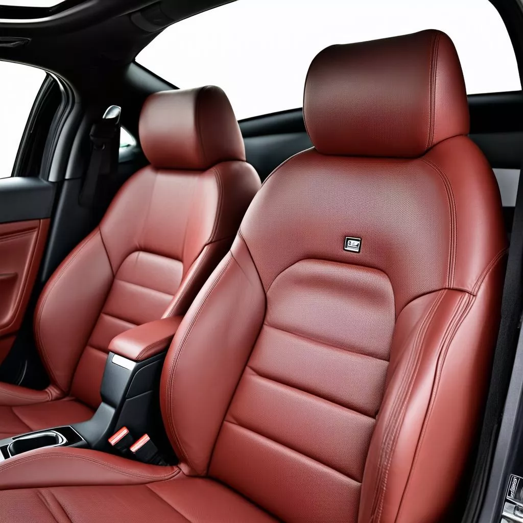 汽车座椅皮革包裹