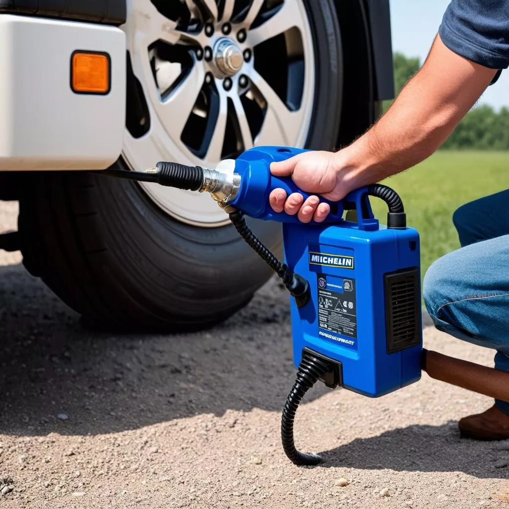 Bơm Điện Michelin Cho Xe Tải