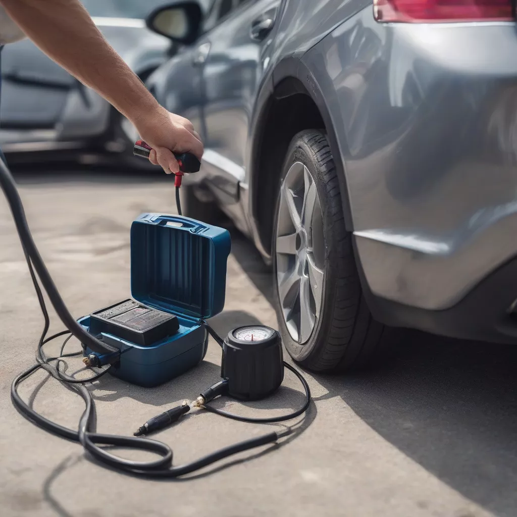 Bơm Điện Ô Tô Nguồn 12v