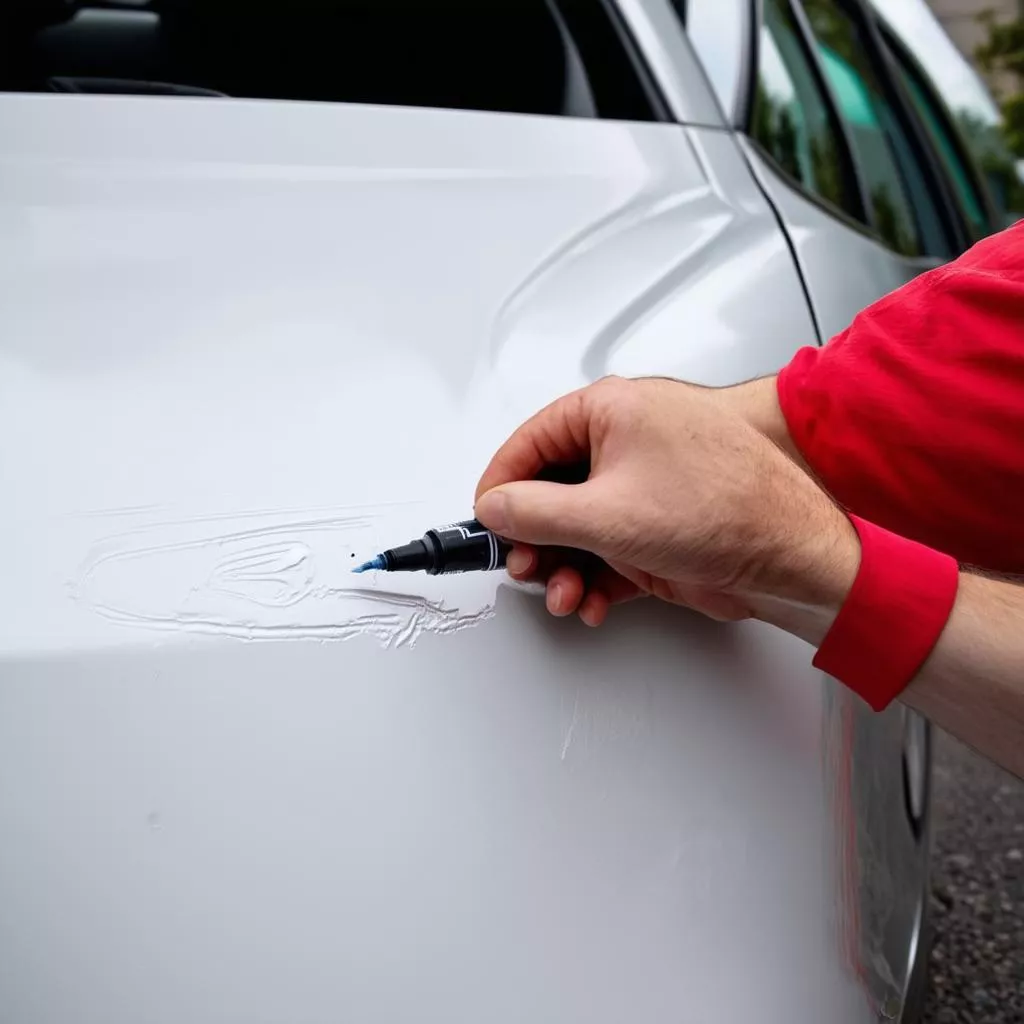 Bút Sơn Xe Ô Tô: Vị Cứu Tinh Cho Xế Yêu Của Bạn