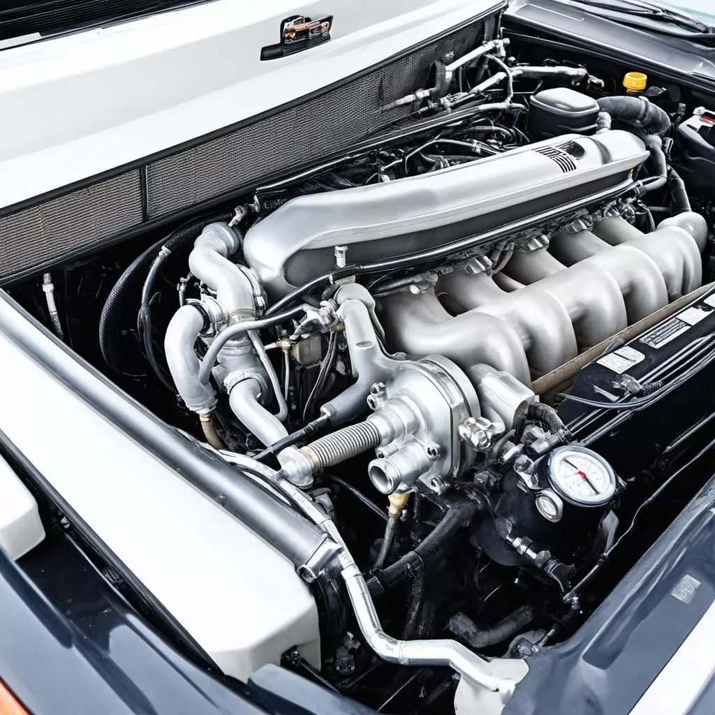 Các bộ phận của hệ thống làm mát trên xe tải