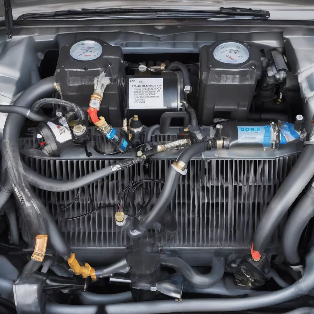 Các bộ phận của nguyên máy lạnh ô tô