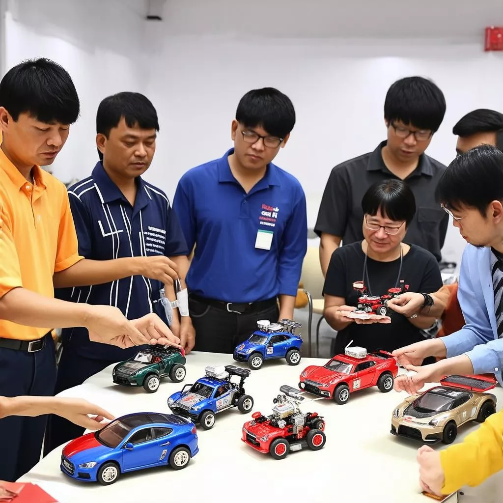 Clubs de voitures miniatures à Hanoï