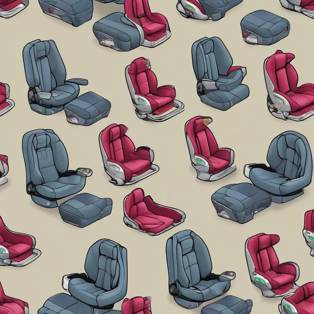 Verschiedene Joie Kindersitzmodelle